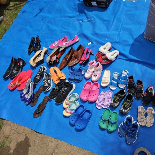 Small old carboot stock - carboot, shoes